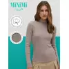 Водолазка женская из кашкорсе minimi 1711с fresh cappuccino, , 44 (S), MINIMI, - 1