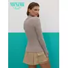 Водолазка женская из кашкорсе minimi 1711с fresh cappuccino, , 44 (S), MINIMI, - 3