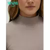 Водолазка женская из кашкорсе minimi 1711с fresh cappuccino, , 44 (S), MINIMI, - 6