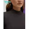 Водолазка женская из кашкорсе minimi 1711с fresh cioccolata, , 44 (S), MINIMI, - 6