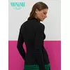 Водолазка женская из кашкорсе minimi 1711с fresh nero, , 44 (S), MINIMI, - 4