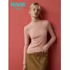 Водолазка женская из кашкорсе minimi 1711с fresh rosa antico, , 44 (S), MINIMI, - 3