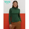 Водолазка женская из кашкорсе minimi mi 1711с fresh verde foresta, , 44 (S), MINIMI, - 1