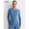 Лонгслив женский "термо" с длинным рукавом omsa omd 1612t pv jeans, , 50 (XL), OMSA, - 4