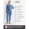 Лонгслив женский "термо" с длинным рукавом omsa omd 1612t pv jeans, , 50 (XL), OMSA, - 2