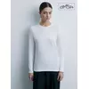 Лонгслив женский прямого кроя omsa omt_d1631 bianco, , 52 (2XL), OMSA, - 1