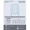 Женский лонгслив из кашкорсе minimi 1611с fresh bianco, , 42 (XS), MINIMI, - 6
