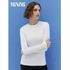Женский лонгслив из кашкорсе minimi 1611с fresh bianco, , 42 (XS), MINIMI, - 1