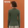 Женский лонгслив из кашкорсе minimi 1611с fresh militari, , 42 (XS), MINIMI, - 2