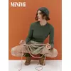 Женский лонгслив из кашкорсе minimi 1611с fresh militari, , 42 (XS), MINIMI, - 5