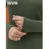 Женский лонгслив из кашкорсе minimi 1611с fresh militari, , 42 (XS), MINIMI, - 4