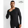 Мужской лонгслив (термобелье до -20°c) omsa omu 1613t grigio scuro, , 56 (4XL), OMSA, - 4
