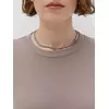Женский лонгслив из кашкорсе minimi 1611с fresh cappuccino, , 42 (XS), MINIMI, - 4