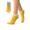 Укороченные носки женские omsa active 154 giallo, , 39-41 (25-27), OMSA, - 1