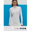 Водолазка с высоким воротником с подворотом (кашкорсе) minimi 1731с fresh bianco, , 48 (L), MINIMI, - 1