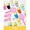 Носки детские укороченные omsa kids calzino 21c02 lime, , 35-38 (20-22), OMSA, - 2