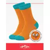 Носки детские (смайлики) omsa kids calzino 21p42 orange, , 31-34 (18-20), OMSA, - 1