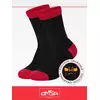Носки детские (смайлики) omsa kids calzino 21p42 nero, , 35-38 (20-22), OMSA, - 1