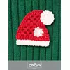 Детские теплые высокие носки с шерстью (новый год) omsa kids calzino 21n64 verde, , 23-26 (14-16), OMSA, - 2