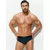 Трусы мужские «слипы» бесшовные omsa omu 2121s stripes vi nero, , 54 (3XL), OMSA, - 2
