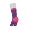 Носки детские (смайлики) omsa kids calzino 21p42 viola, , 35-38 (20-22), OMSA, - 2
