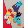 Носки детские (монстрики) omsa kids calzino 21p41 blu chiaro, , 31-34 (18-20), OMSA, - 4