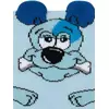 Носки детские с пикотами (зверята) omsa kids calzino 21p71 blu chiaro, , 23-26 (14-16), OMSA, - 2
