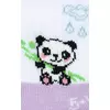 Носки детские (мишки) omsa kids calzino 21p75 lilla, , 23-26 (14-16), OMSA, - 3