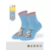 Носки детские (цифры) omsa kids calzino 21p70 blu сhiaro, , 19-22 (12-14), OMSA, - 1