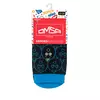 Носки детские (мордочки) omsa kids calzino 21p74 nero/blu, , 23-26 (14-16), OMSA, - 5