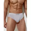 Трусы мужские слипы бесшовные omsa omb 2225 viscose vi grigio, , 48 (L), OMSA, - 1