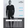 Кальсоны мужские "термо" omsa omu 3021t pv nero, , 54 (3XL), OMSA, - 9