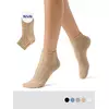 Женские зимние укороченные носки в рубчик minimi inverno 3304 beige, , 39-41 (25-27), OMSA, - 1