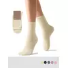 Женские «пушистые» зимние носки omsa comfort 350 beige, , 39-41 (25-27), OMSA, - 1