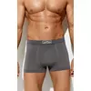 Бесшовные мужские трусы «боксеры» omsa omu 2221s stripes vi grigio, , 52 (2XL), OMSA, - 1