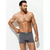 Бесшовные мужские трусы «боксеры» omsa omu 2221s stripes vi grigio, , 52 (2XL), OMSA, - 2