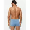Бесшовные мужские трусы «боксеры» omsa omu 2221s stripes vi blu сhiaro, , 50 (XL), OMSA, - 4