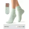 Высокие женские зимние носки с люрексом omsa comfort 353 menta, , 39-41 (25-27), OMSA, - 1