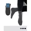 Мужские теплые носки в рубчик omsa comfort 306 grigio, , 42-44 (27-29), OMSA, - 1