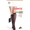 Гольфы с имитацией шва conte line mesh (линия на сетке) nero, 26С-22СП, 36-38 (23-25), CONTE ELEGANT,  - 3