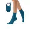 Женские зимние высокие носки в рубчик minimi inverno 3305 acqua, , 39-41 (25-27), OMSA, - 1