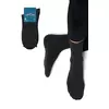 Мужские теплые носки в рубчик omsa comfort 306 grigio scuro, , 42-44 (27-29), OMSA, - 1