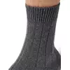 Мужские теплые носки в рубчик omsa comfort 306 grigio, , 42-44 (27-29), OMSA, - 4