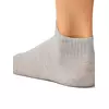 Короткие женские носки omsa eco 253 grigio melange, , 35-38 (23-25), OMSA, - 4