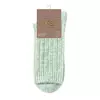 Высокие женские зимние носки с люрексом omsa comfort 353 menta, , 39-41 (25-27), OMSA, - 4