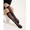 Гольфы с имитацией шва conte line mesh (линия на сетке) nero, 26С-22СП, 36-38 (23-25), CONTE ELEGANT,  - 1