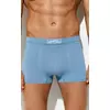 Бесшовные мужские трусы «боксеры» omsa omu 2221s stripes vi blu сhiaro, , 50 (XL), OMSA, - 1