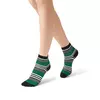 Женские носки в контрастную полоску minimi trend 4205 verde, , 35-38 (23-25), MINIMI, - 3