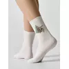 Носки женские хлопковые conte elegant new year 21с-76сп 1185 молочный, 21С-76СП, 36-38 (23-25), CONTE ELEGANT,  - 1