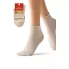 Женские высокие носки с люрексом omsa eco 256 beige melange, , 39-41 (25-27), OMSA, - 1